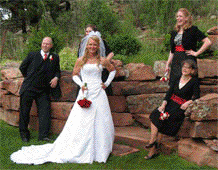 Wedding Ceremony at Lyonscrest Manor