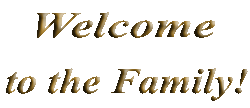 text image Welcome to the Family